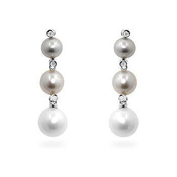 Multicolor Pearl Earrings