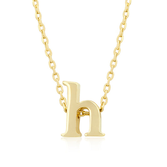 Golden Initial H Pendant