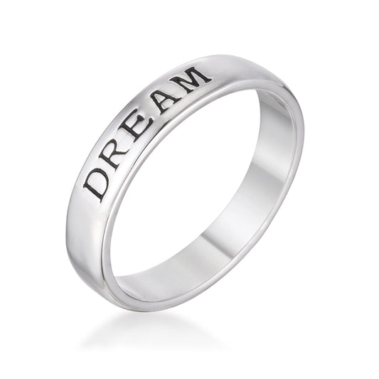 DREAM Rhodium Eternity Band