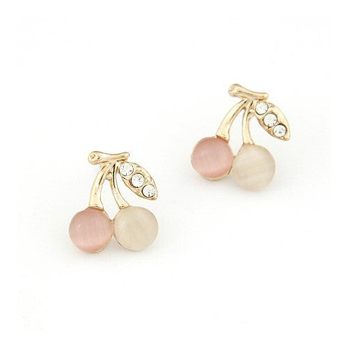 Fair Lady Fashion Cherry Ear Studs