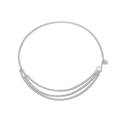 Vintage Tassel Design Wholesale Waist Chain Fashion Alloy Women Body Chain Jewelry - Silver